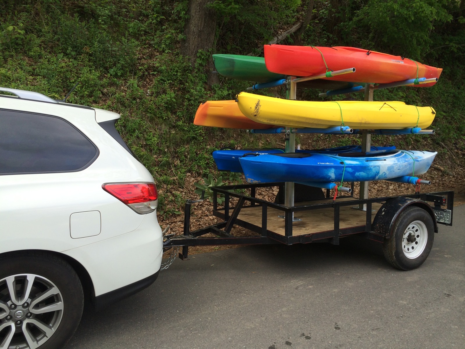 CarriCo Watersports Kayak Carrier Rack Canoes Boats Paddleboard SUP (no Trailer)