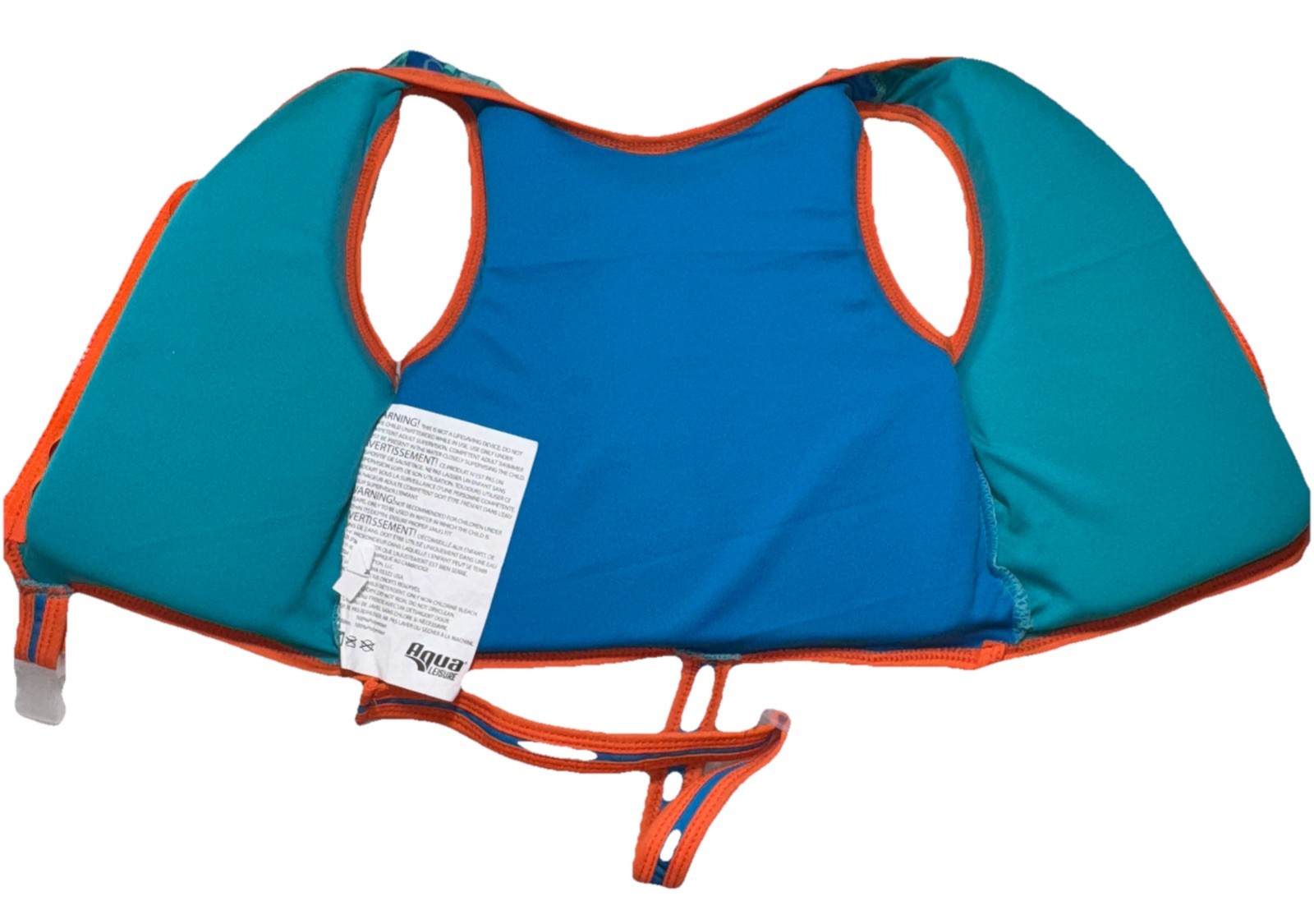 Aqua Swim School Swim Trainer 2-4 Years, 25-37 Pounds,Adj. Safety Strap