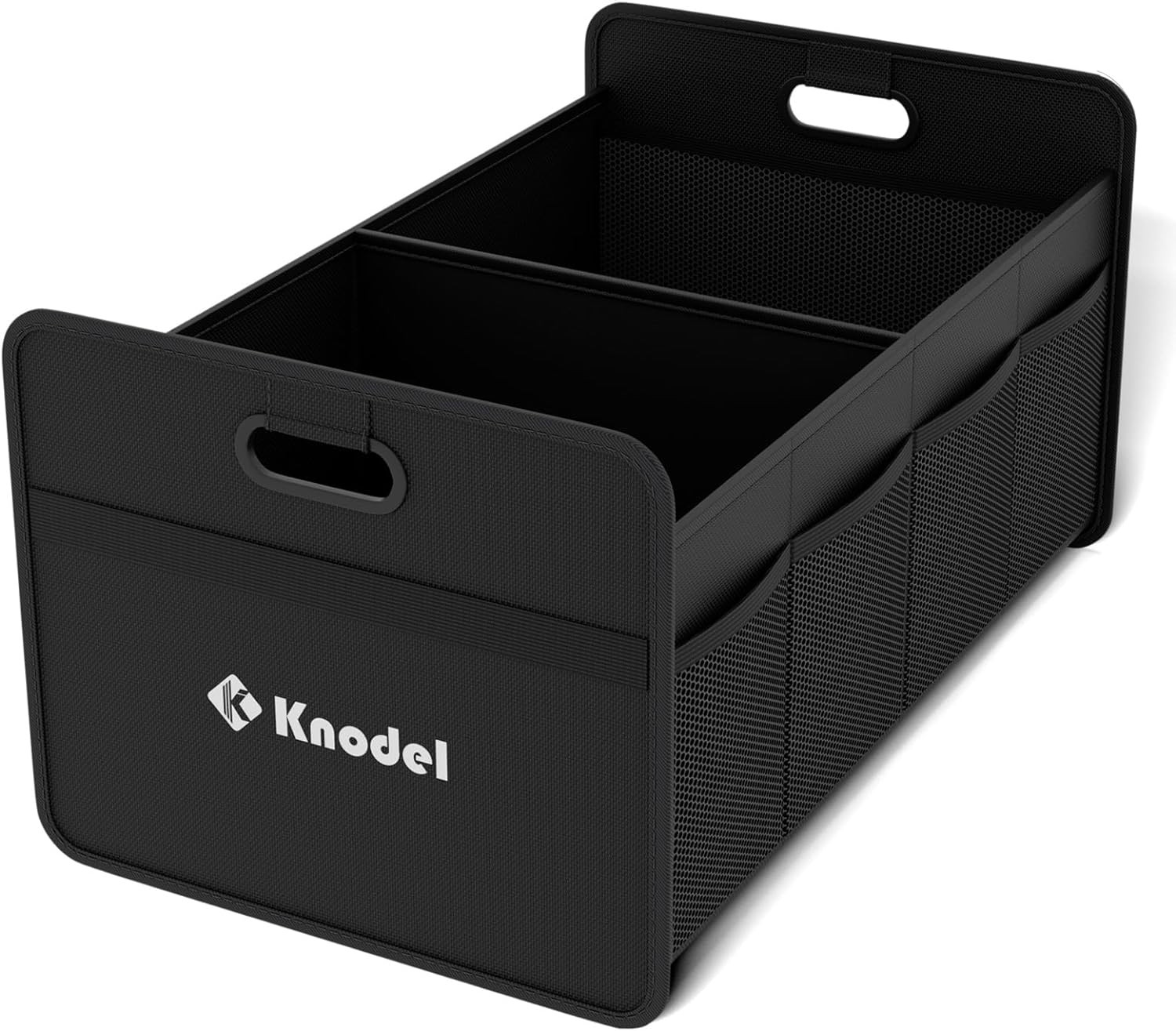 Foldable Car Trunk Organizer Black Storage Cargo Organizer W Handles Storage Bin