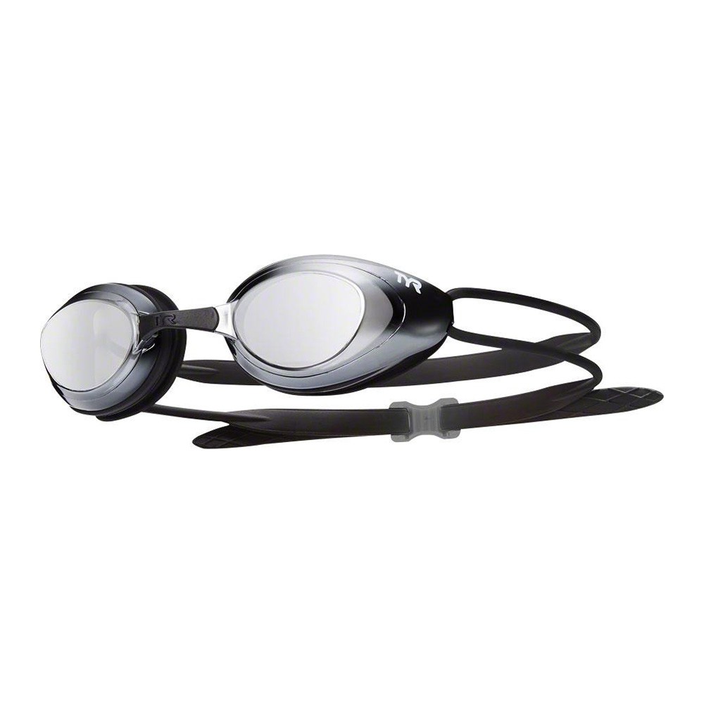 TYR Unisex Adult Blackhawk Mirrored Racing Goggles, Anti-Fog, Color Options