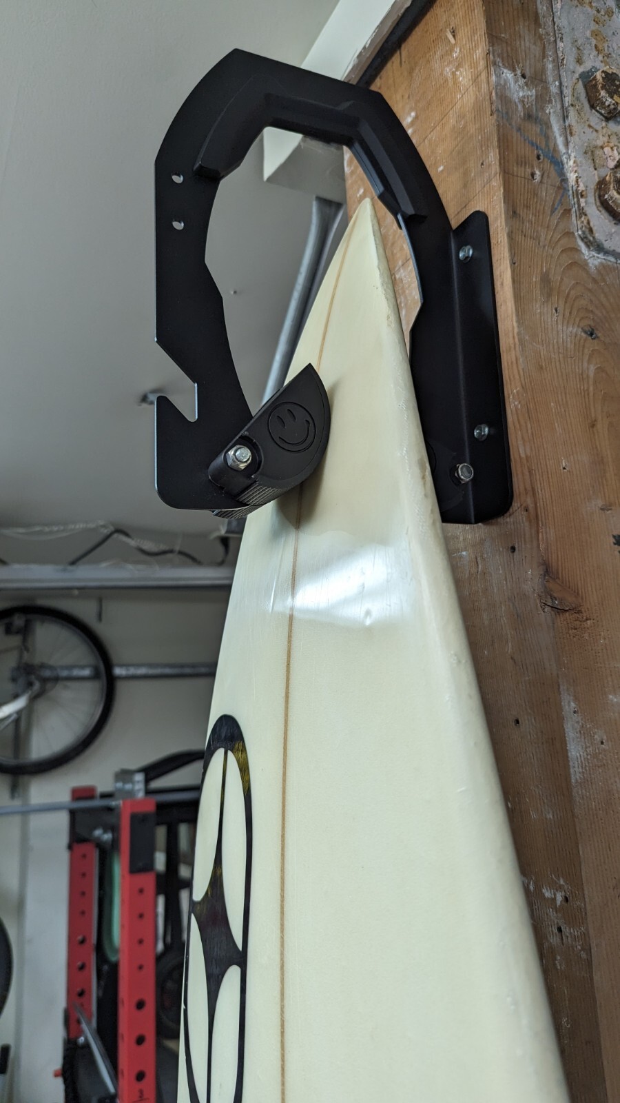 Surfboard Surf Rack Post or Wall Mount Vertical Storage