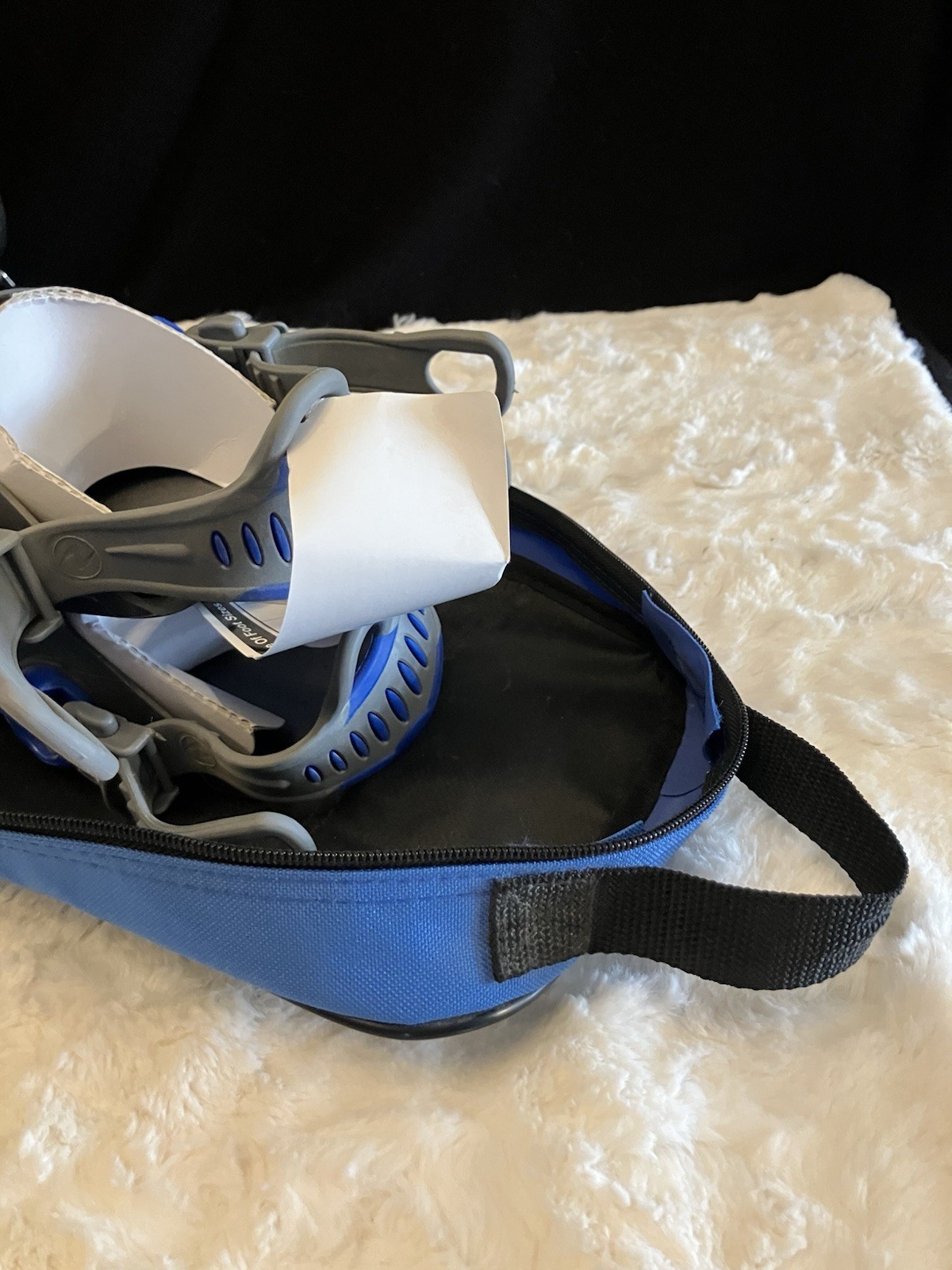 U.S. Divers ProFlex FX Snorkeling Fins Size S/M Small Medium Blue Gray with Bag