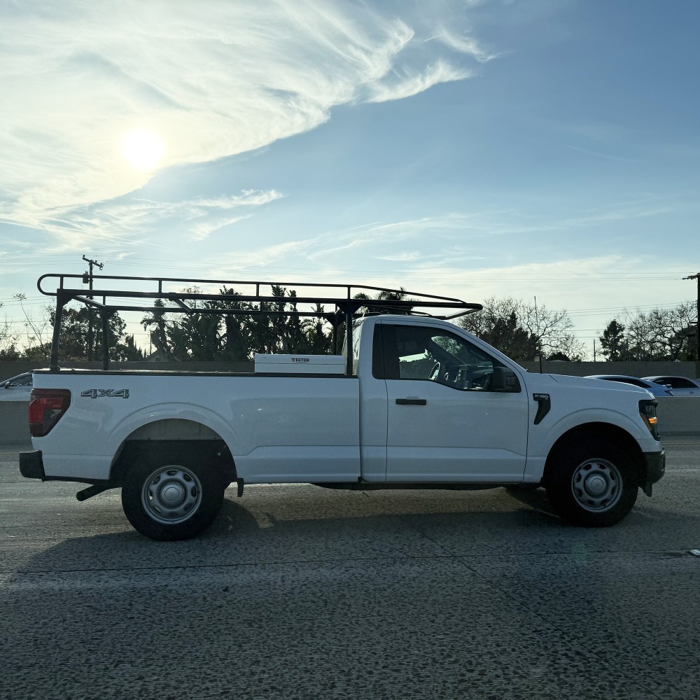 Universal Steel Over-cab Truck Bed Rack Contractor Pickup Lumber Full Size Rack