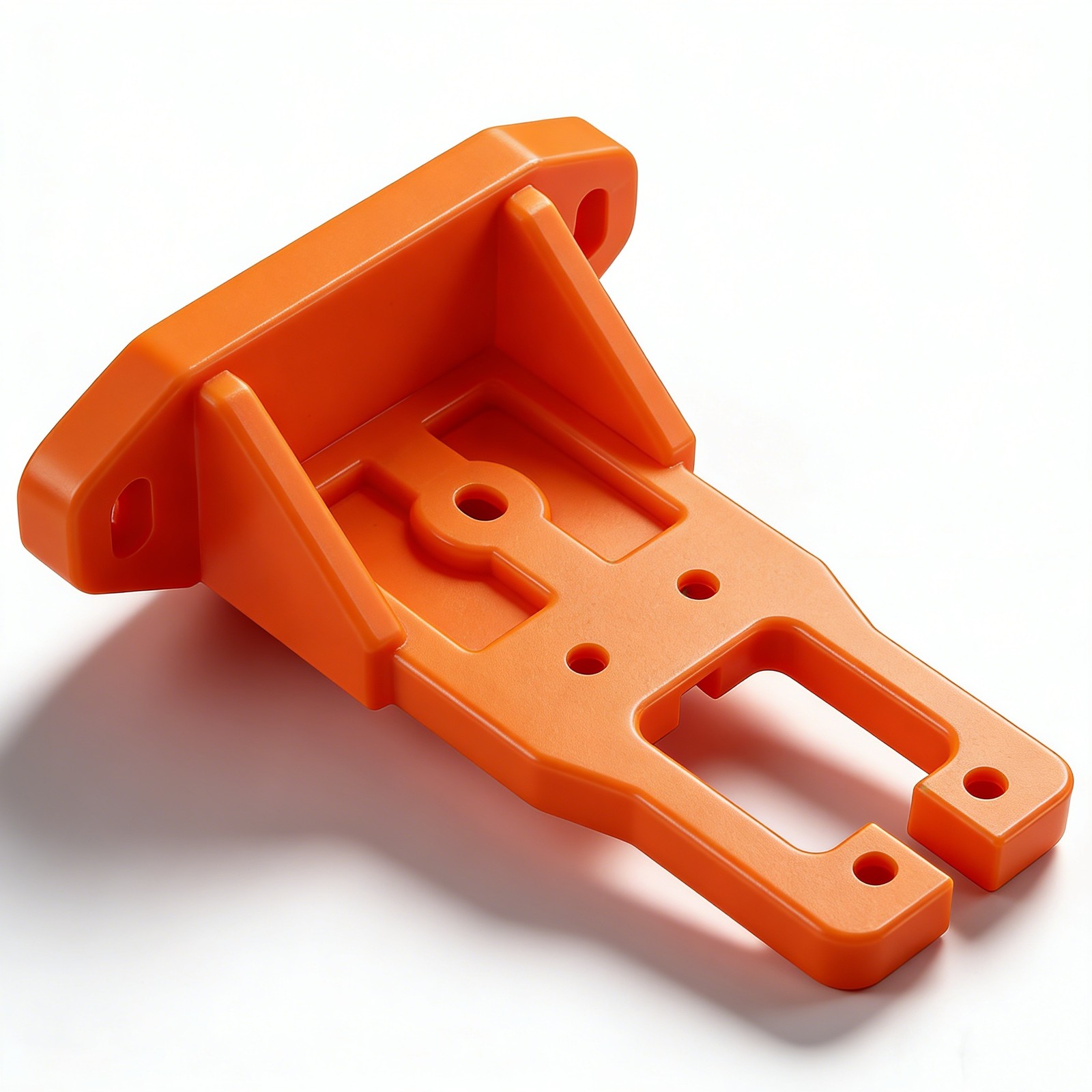 Universal Kayak Transducer Mount Bracket For Old Town Sportsman Kayaks Orange