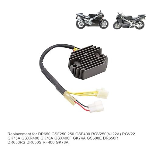 Regulator Rectifier Replacement for DR650 GSF250 250 GSF400 RGV250(VJ22A)