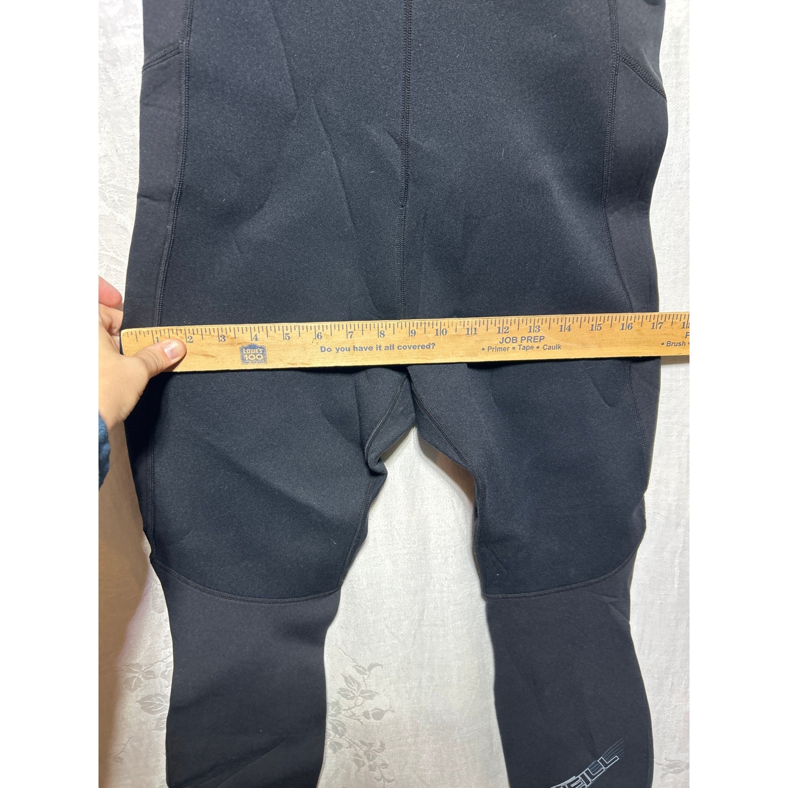 O’Neill Full Wetsuit Black Gray Sleeveless Long Pants Zip Ankles