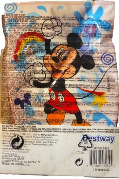 Disney Junior Mickey Mouse Inflatable Swim Arm Bands Floaties Pool Water Age 3-6