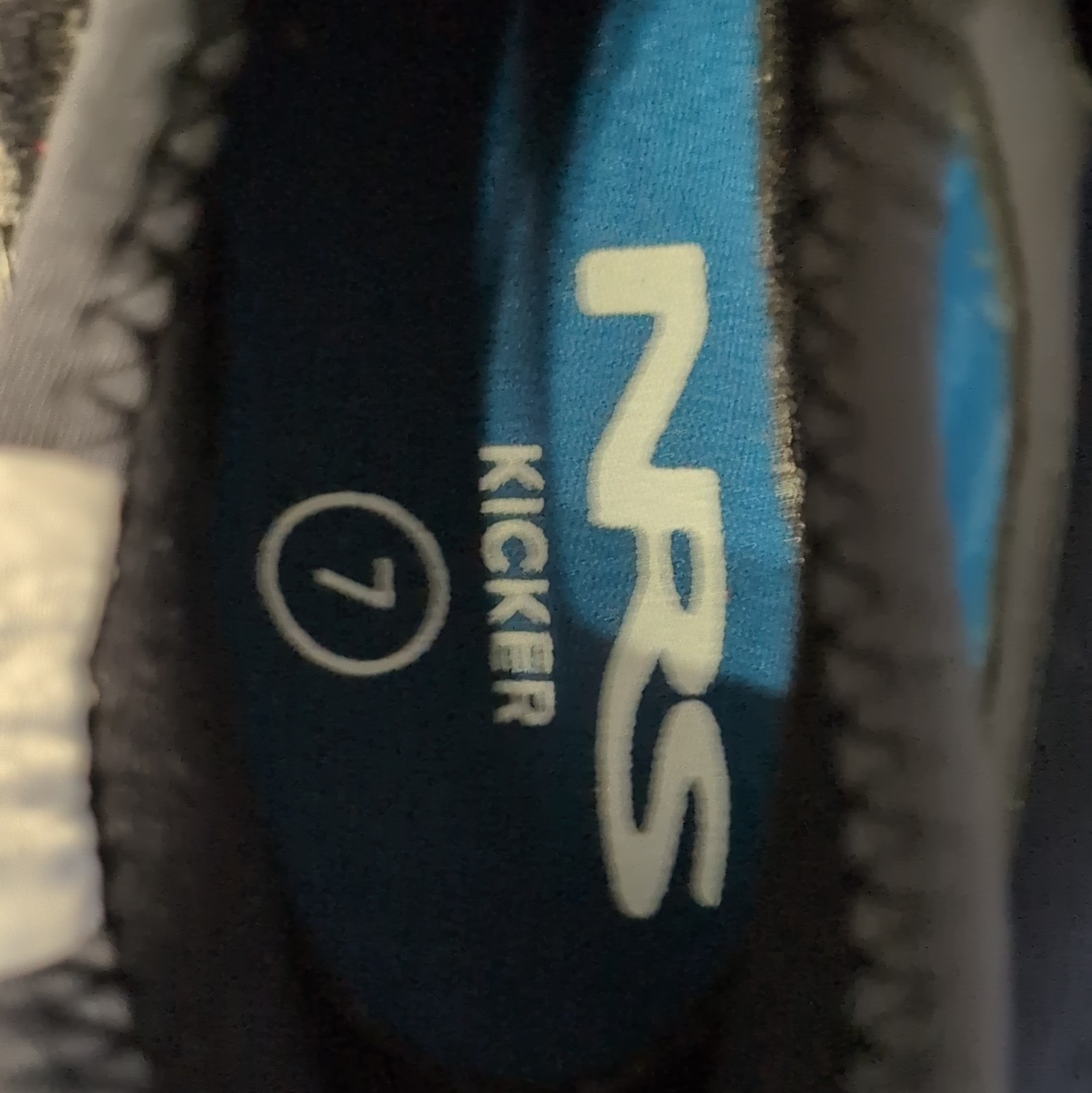 NRS Kicker Water Sport Shoes Unisex Blue/Gray US Size 7 MPN 94612