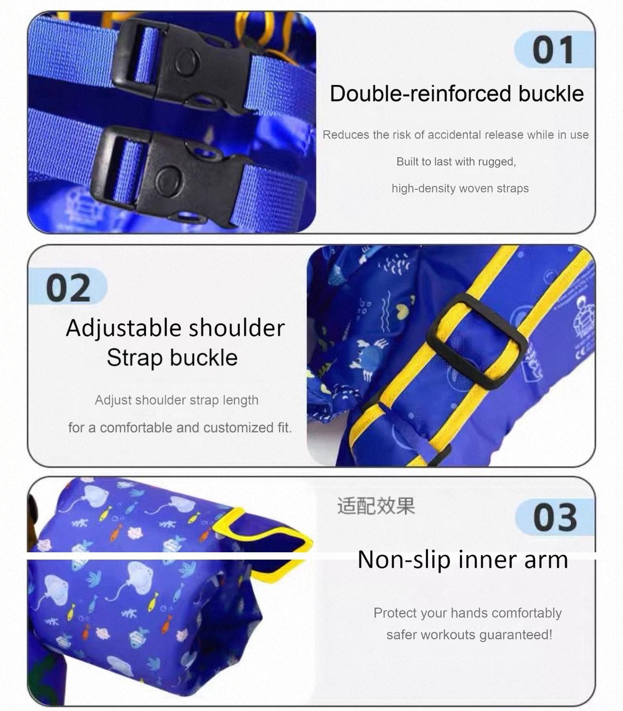 Kids Swim Vest Life Jacket for 3-8 years Boys and Girls, Toddler Floaties