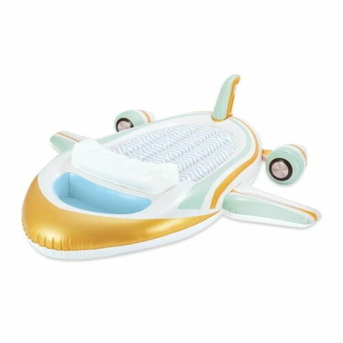 PD Inflatable Private Jet Pool Float – Summer Party Raft/Lounge For Adult – 105″