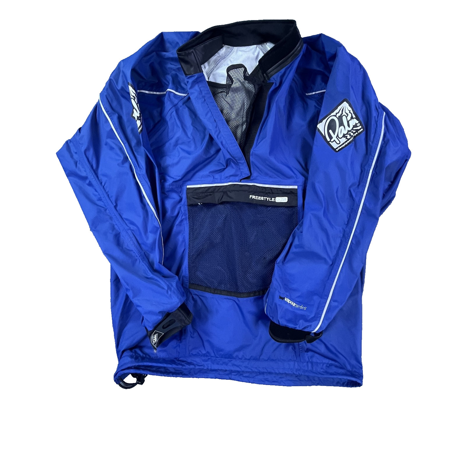 Palm Freestyle XP50 Kayak Jacket Mens Medium Blue Waterproof Paddling Top