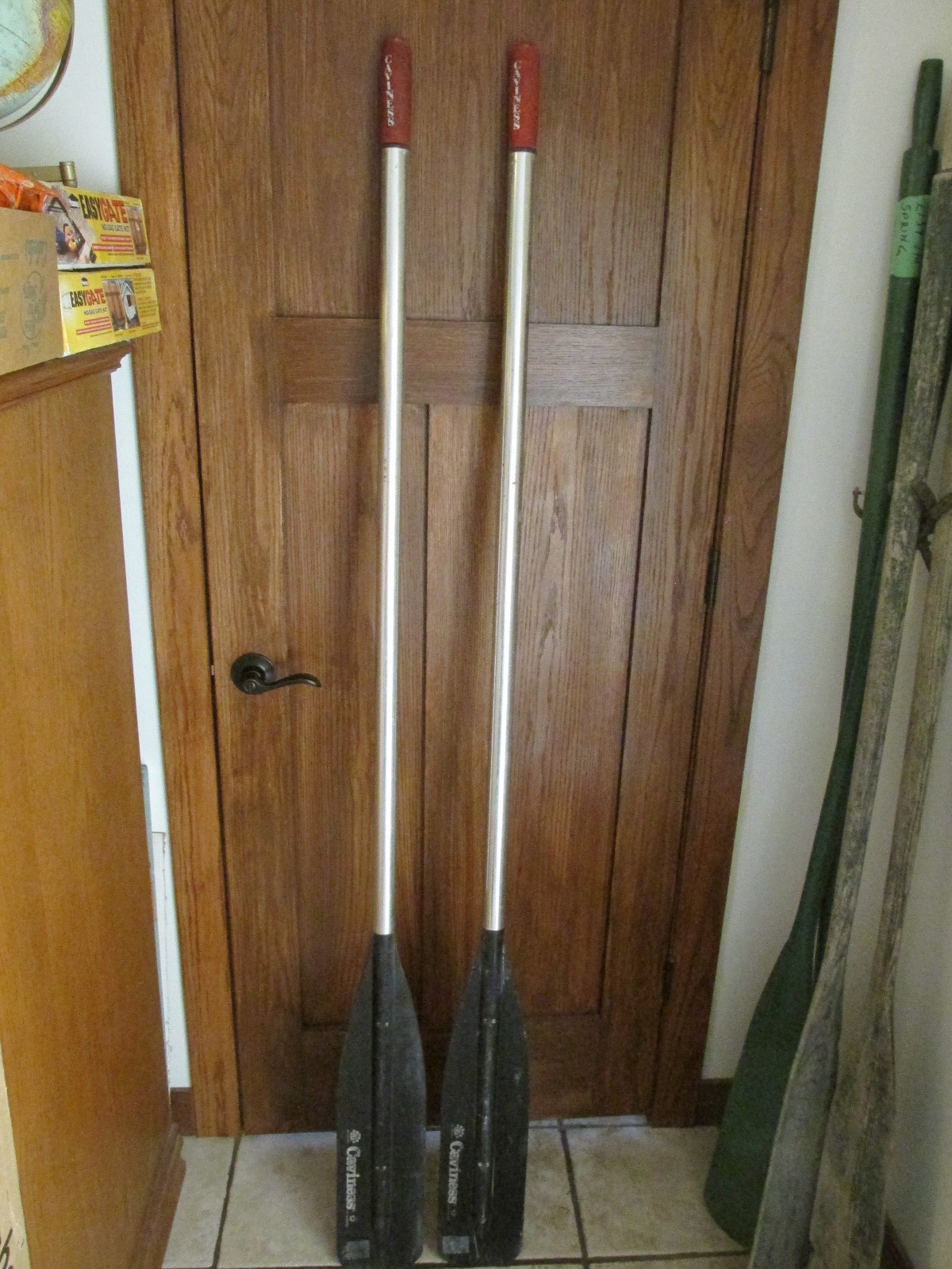 Pair of Caviness 72″ Aluminum Paddles Oars