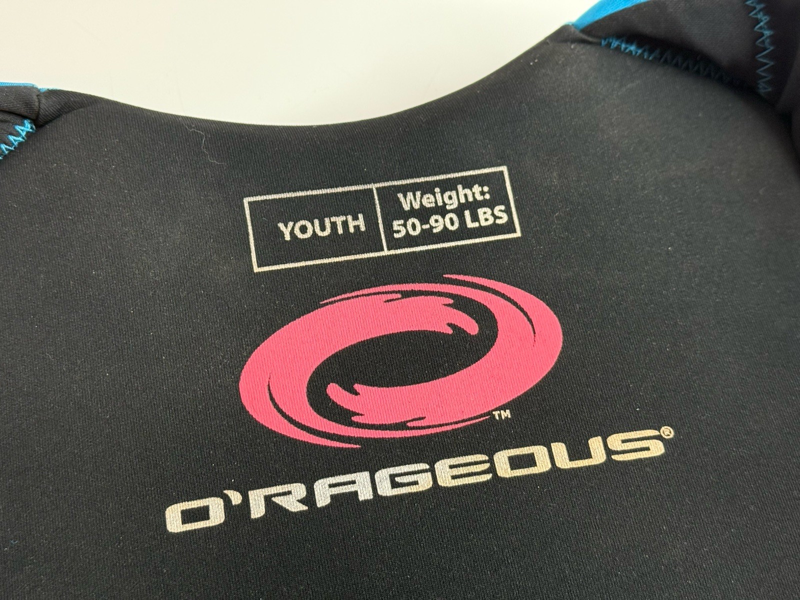 O’rageous Neoprene Life Jacket Vest Youth 50-90 Pounds VY-001 USCG Approved