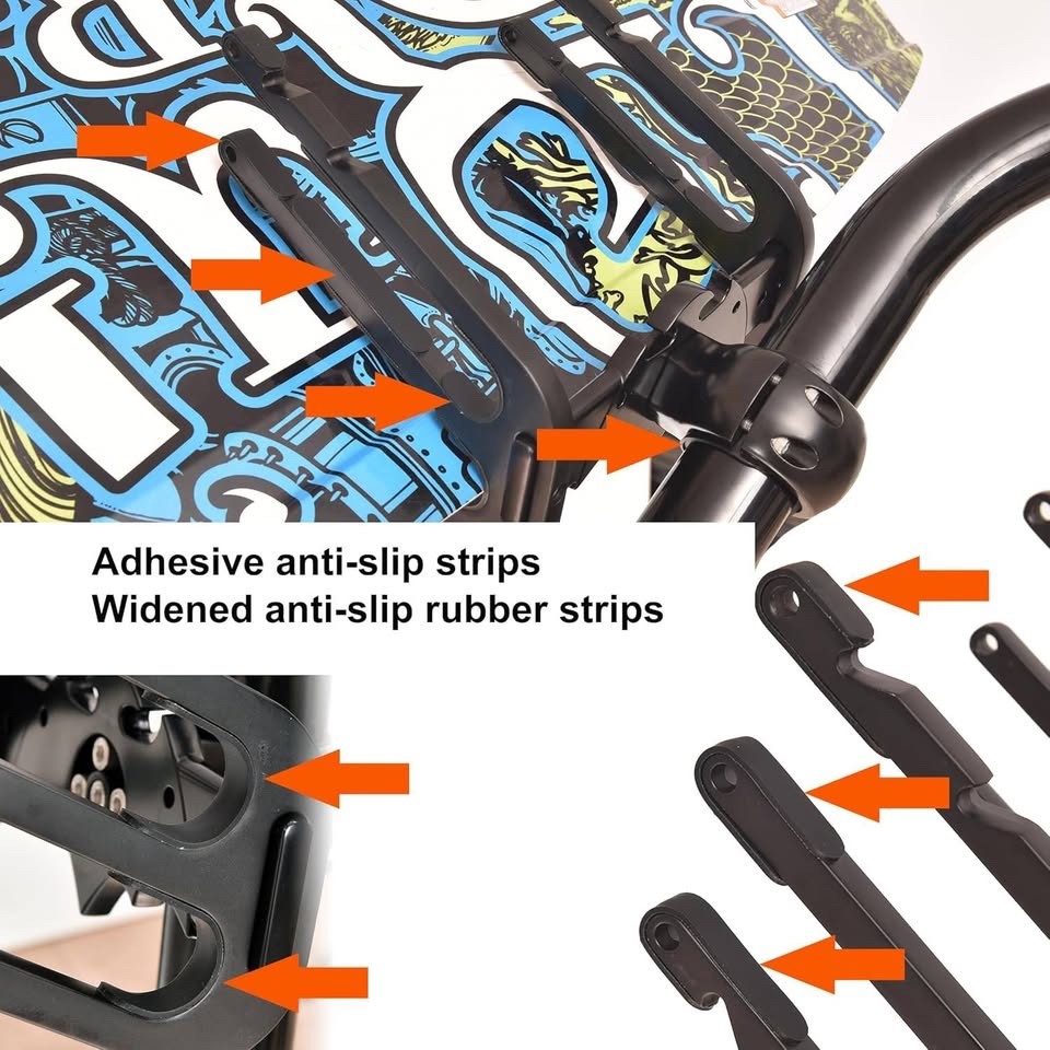 SurfWing™ Wakeboard/Surf Combo Tower Rack, Dual-Slot, Boat Tower Mount