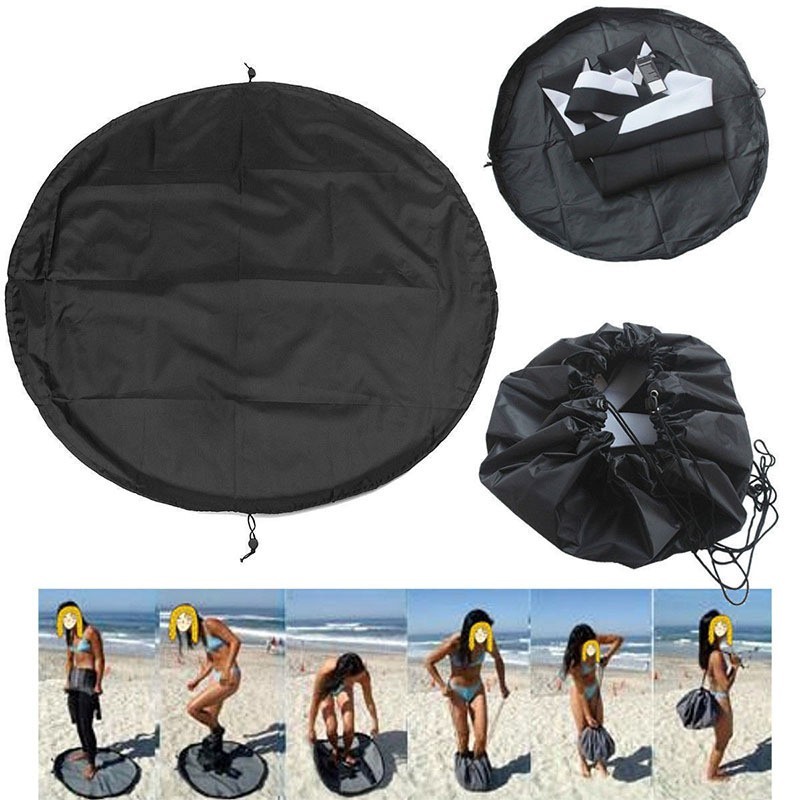 Beach Storage Bag Swimsuit Organizer Wetsuit Changing Sand Wetsuit Mat Bag