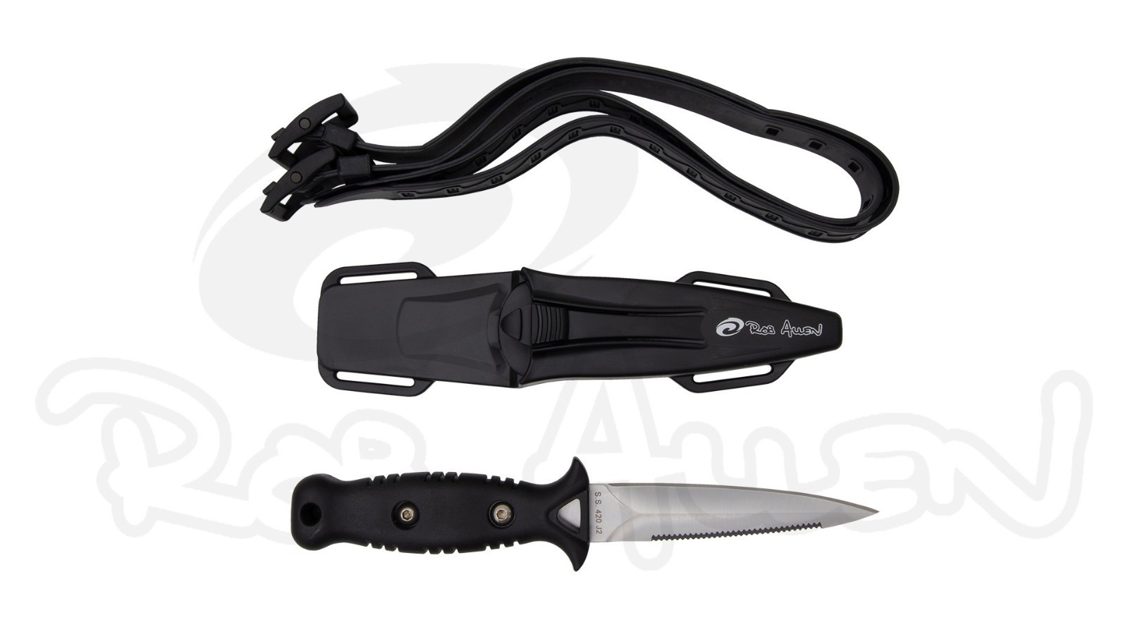Rob Allen Grewia Spearfishing Knife 10.8mm Stainless Diving & Freediving knife