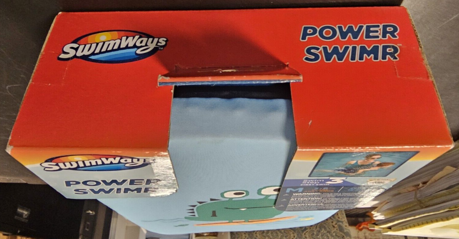 Swimways Power Swimmer Swimr Step 3 Medium Ages 3-6 Years New Other