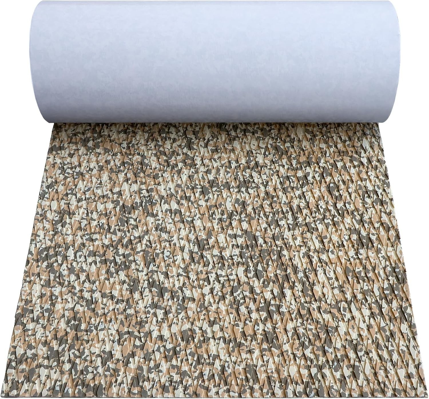 Hjdeck Boat Flooring Camo EVA Foam 94.5″Lx16.1″W – 10.5sqft, Desert