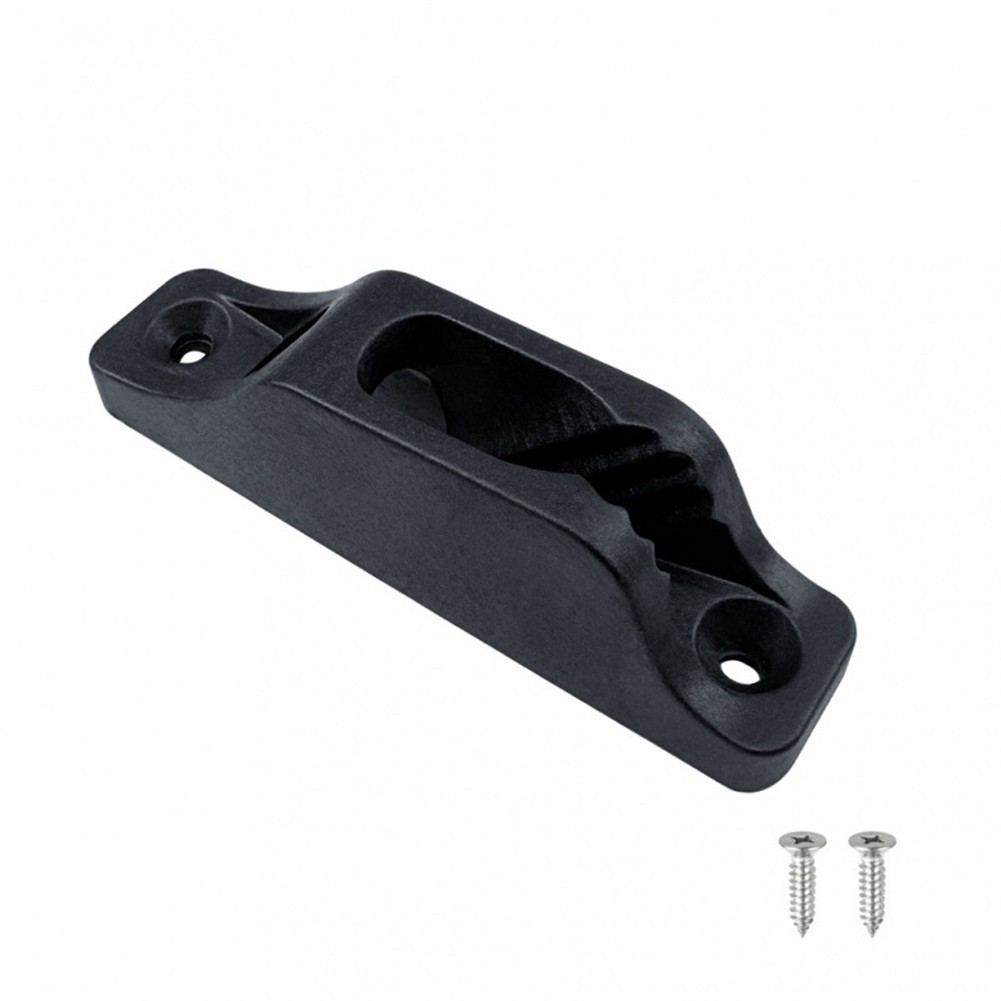 Dark Nylon Cleat Easy To Adjust Easy To Adjust While Sailing Colour Dark
