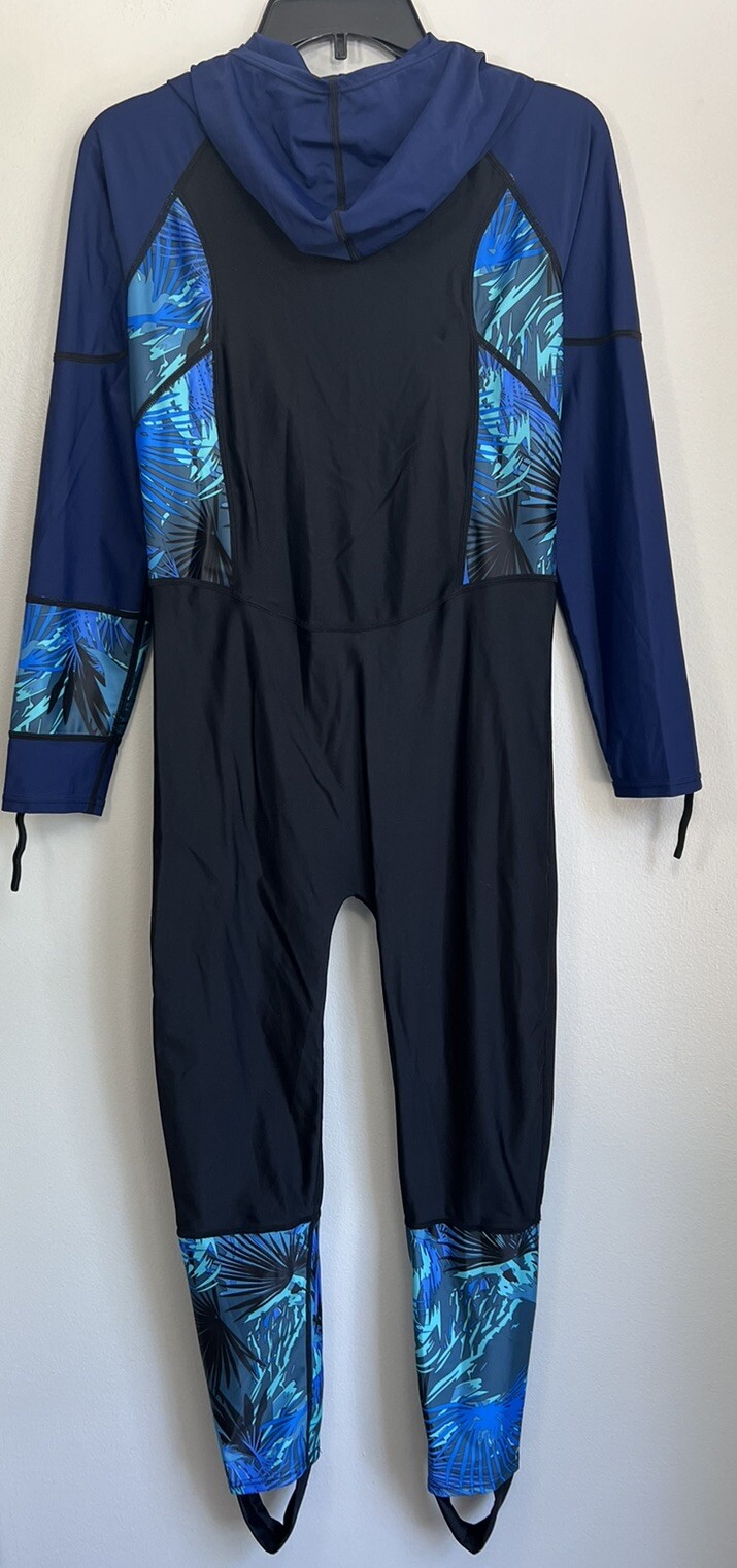 Women Full Body Rash Guard 1 Piece Swimsuit Snorkeling Surfing UV Protection XXL