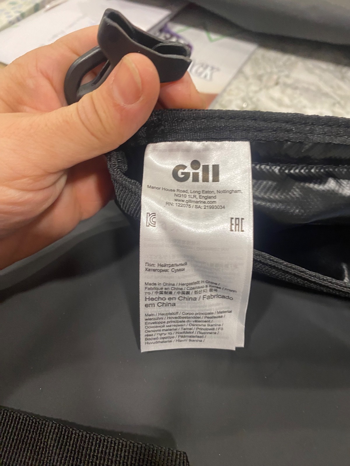 Gill Voyager Kit Pack 35L for Water Sport, Gym, Beach, Boating, Travel, Camping