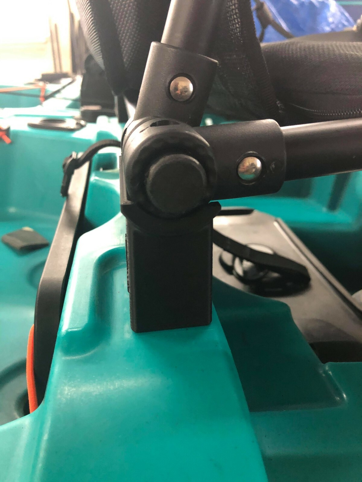 YAK Hobby 2″ Black “BG” Rear Seat Risers – Old Town Sportsman 106MK Kayaks