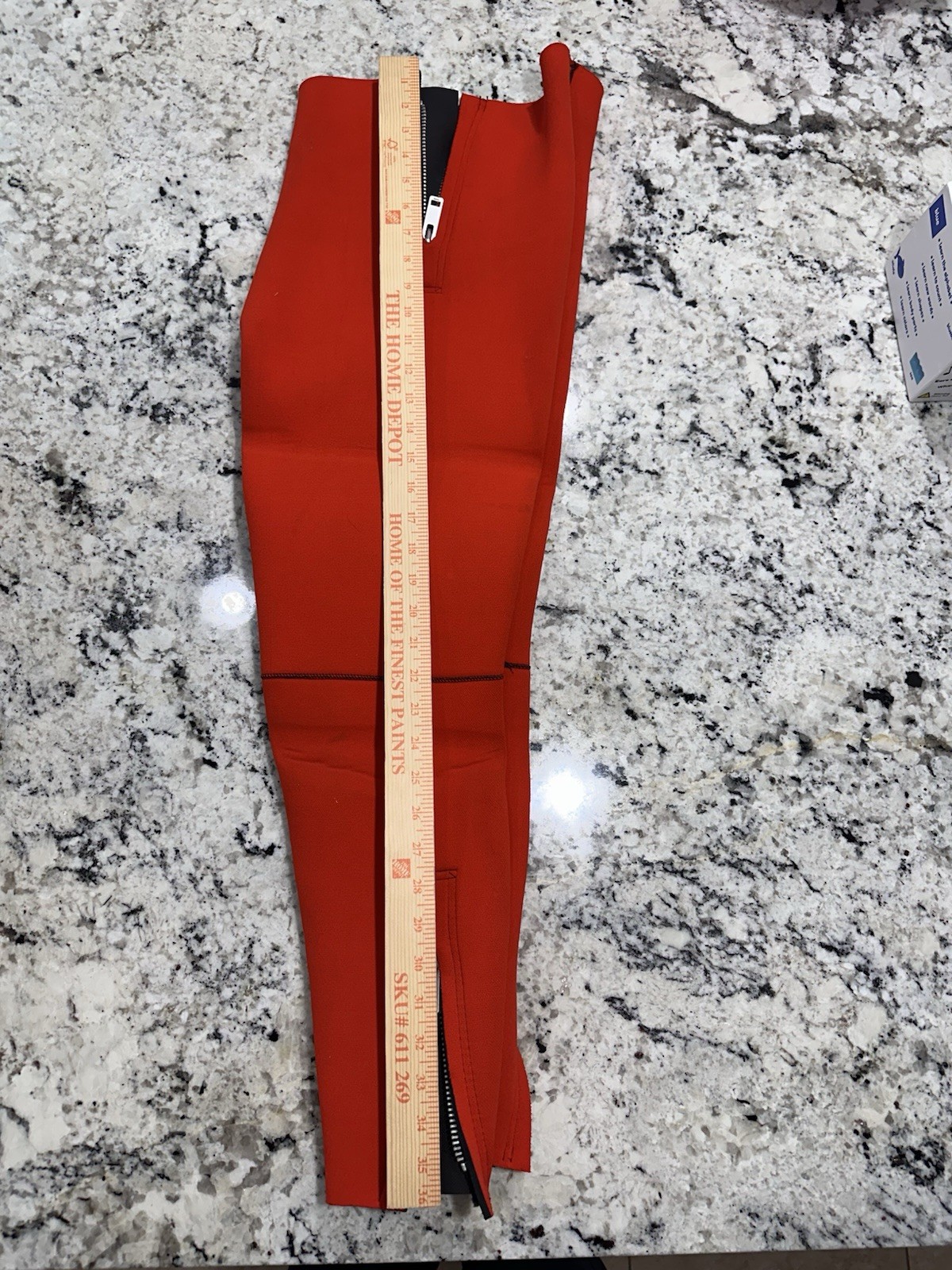 VTG Parkway Custom 3 Piece Scuba Dive Suit Beavertail Orange Neoprene Jacket Set