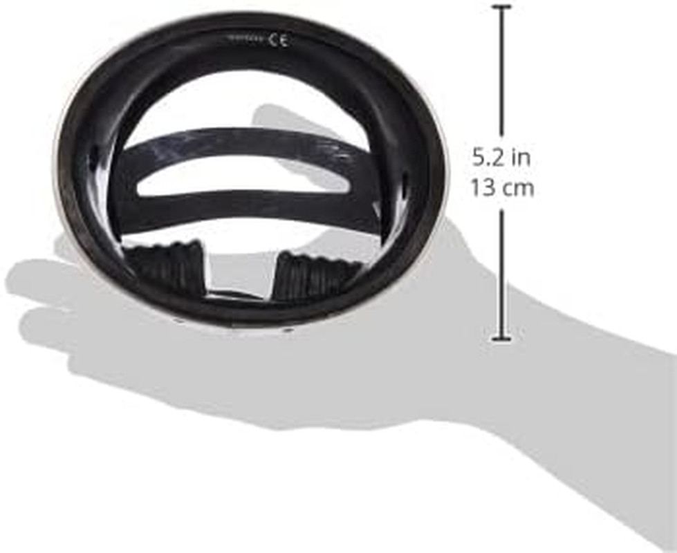 Spearfishing Free Dive Mask – Classic Rubber with Tempered Glass Lenses | Oval S