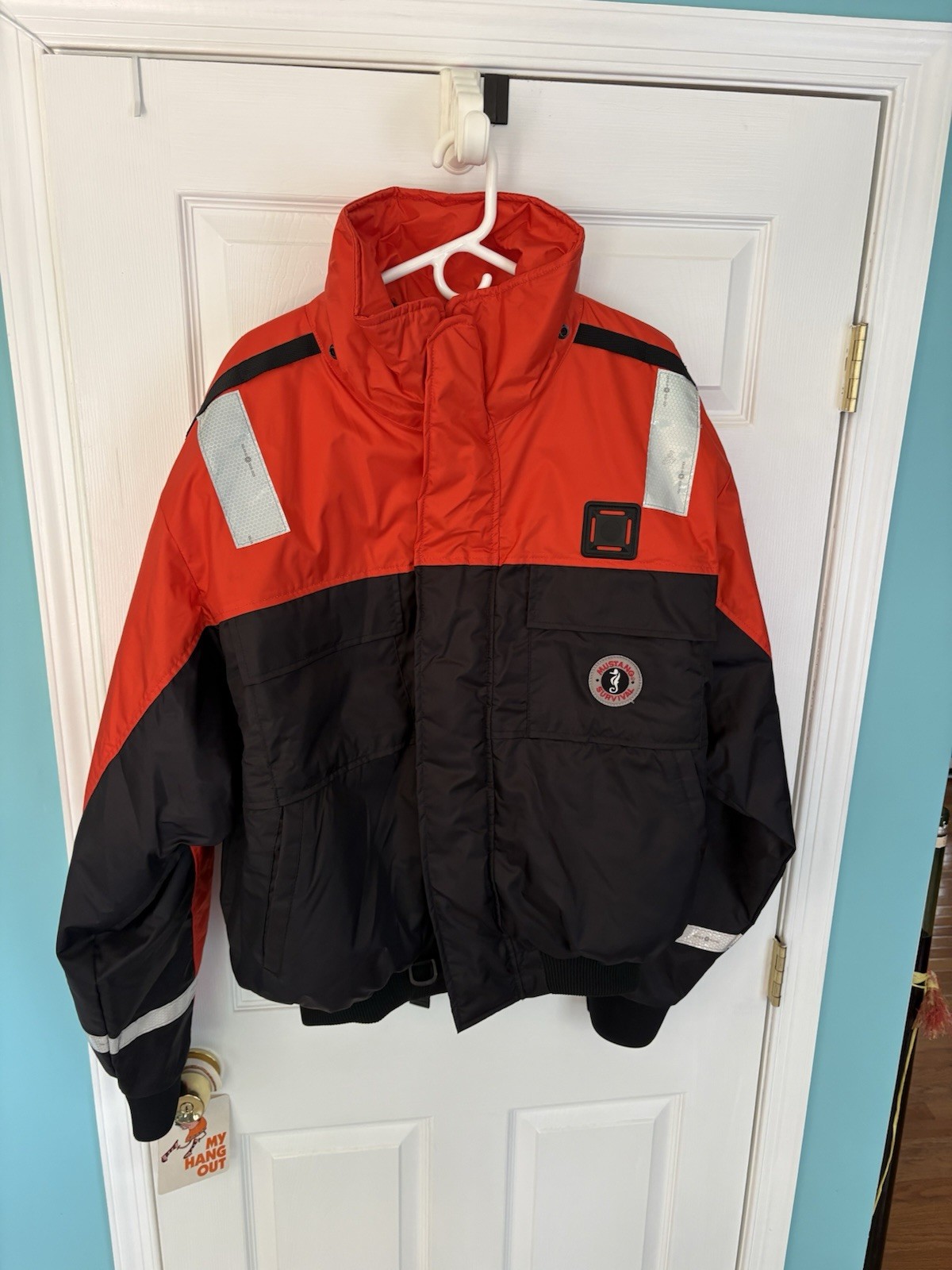 Mustang Survival Float Coat Jacket Adult XXX-Large MJ6214 ORANGE