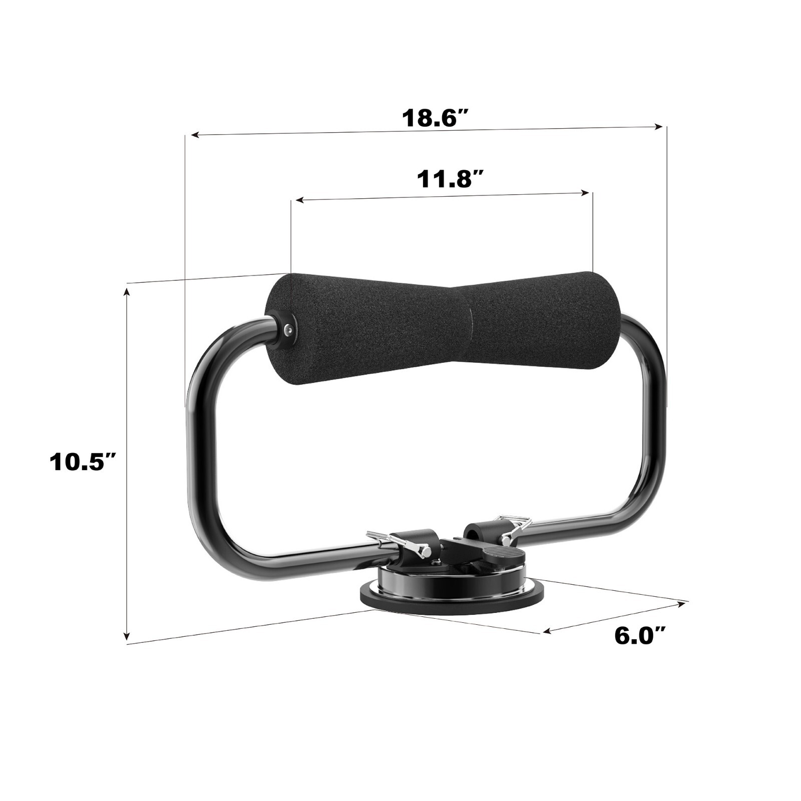 Kayak Load Assist W/ Suction Cup for Car SUV Boat Roller Truck Canoe Support