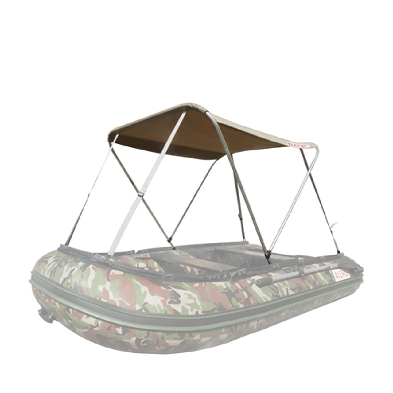 ALEKO SUMMER CANOPY 8.5′ BOAT TENT SUNSHADE, INFLATABLE BOATS BT250 WHEAT BSTENT