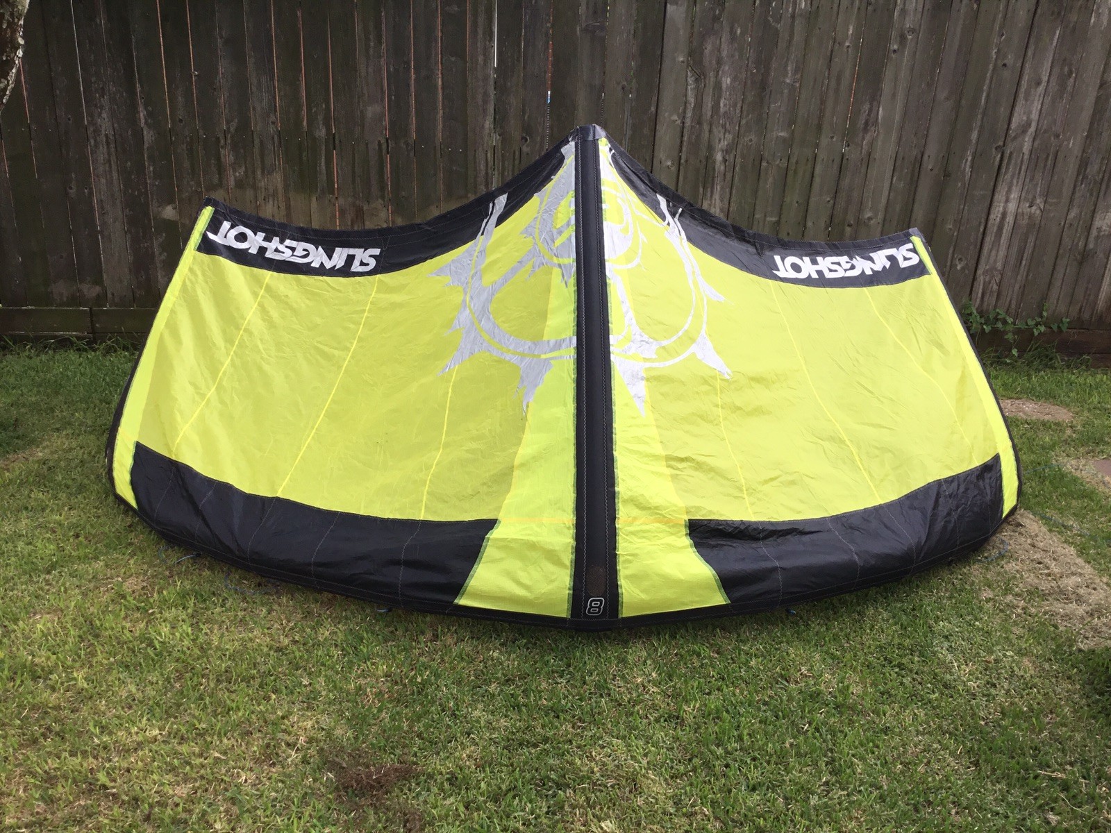 Slingshot Rally 8 meter SLE Kitesurfing Kite Excellent!
