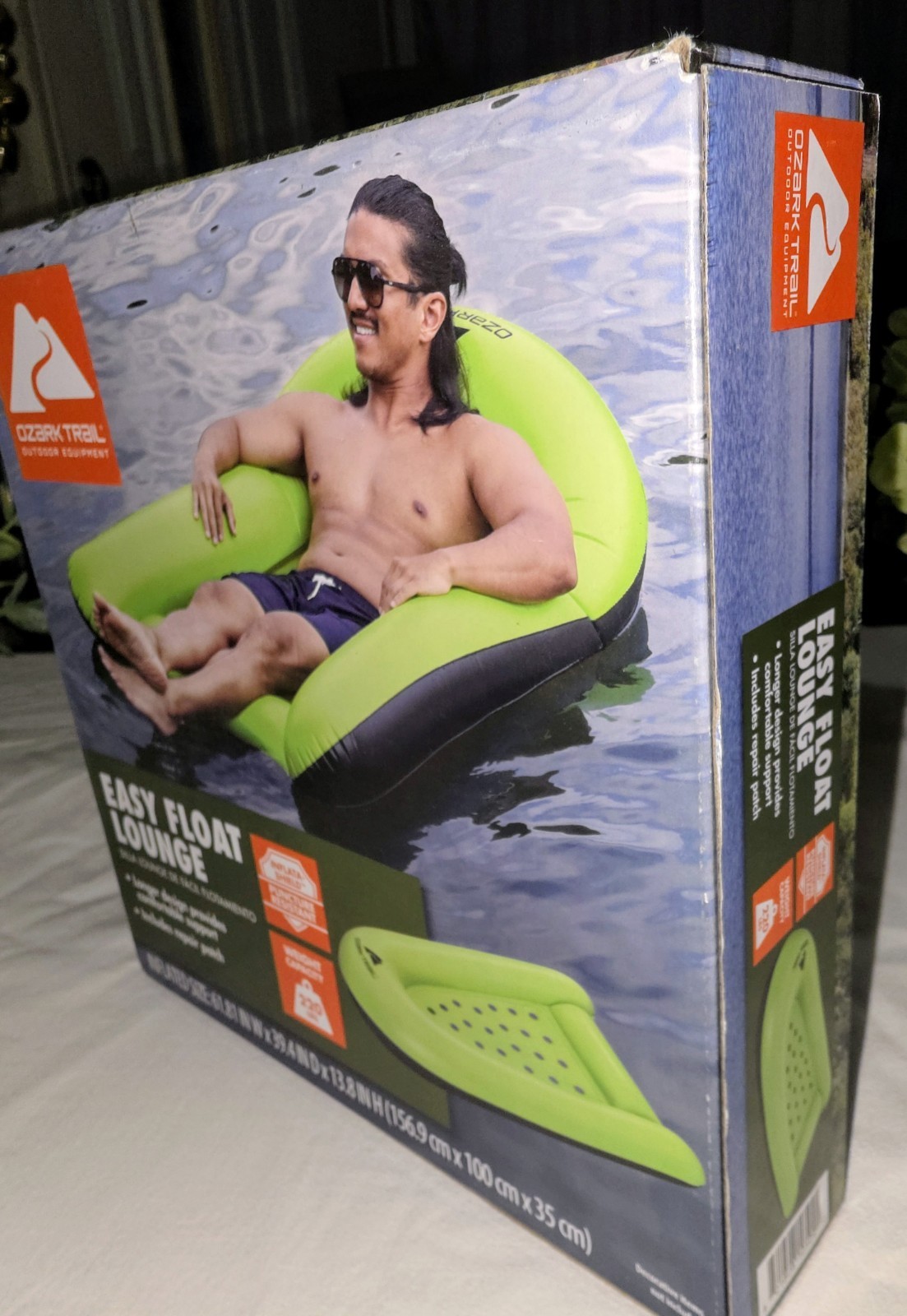 Easy Float Lounge By Ozark Trail , Puncture Resistant