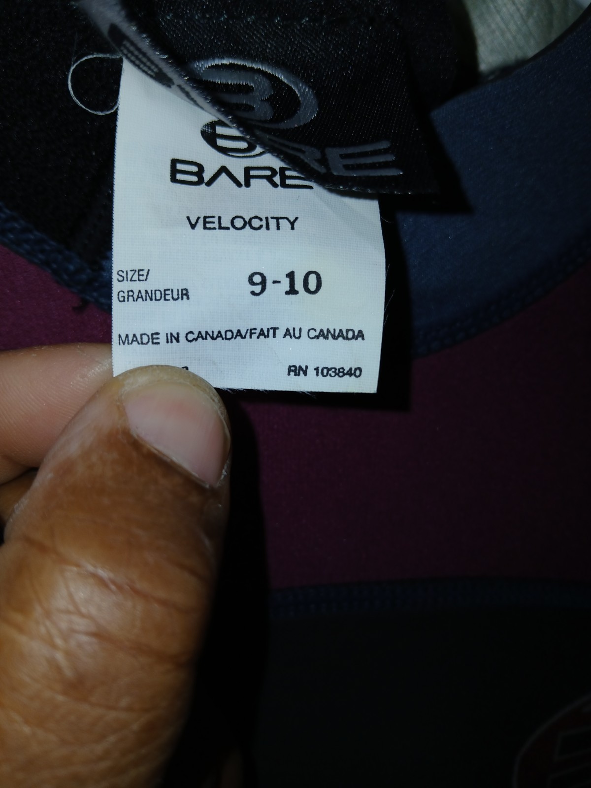 Bare Wetsuit Size 9-10