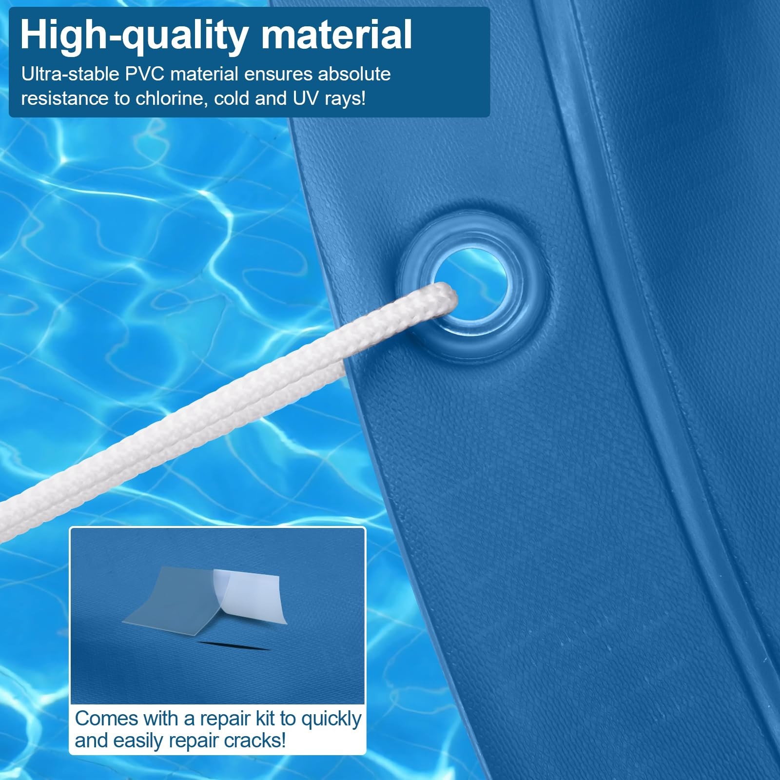 5-Foot Winter Pool Pillow, Double Sealed Pool Pillow for Above Ground Pool Co…