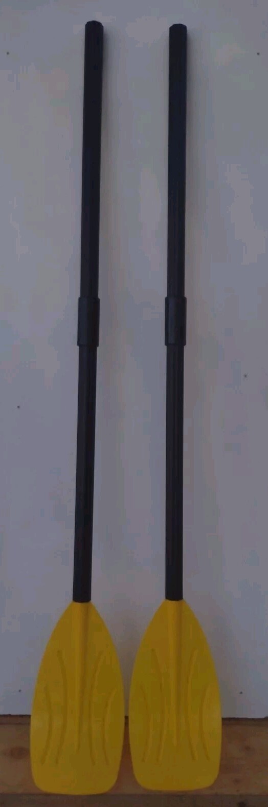 48″ Collapsible Intex Paddles Ribbed French Oars for Inflatable Boat Etc. Unused