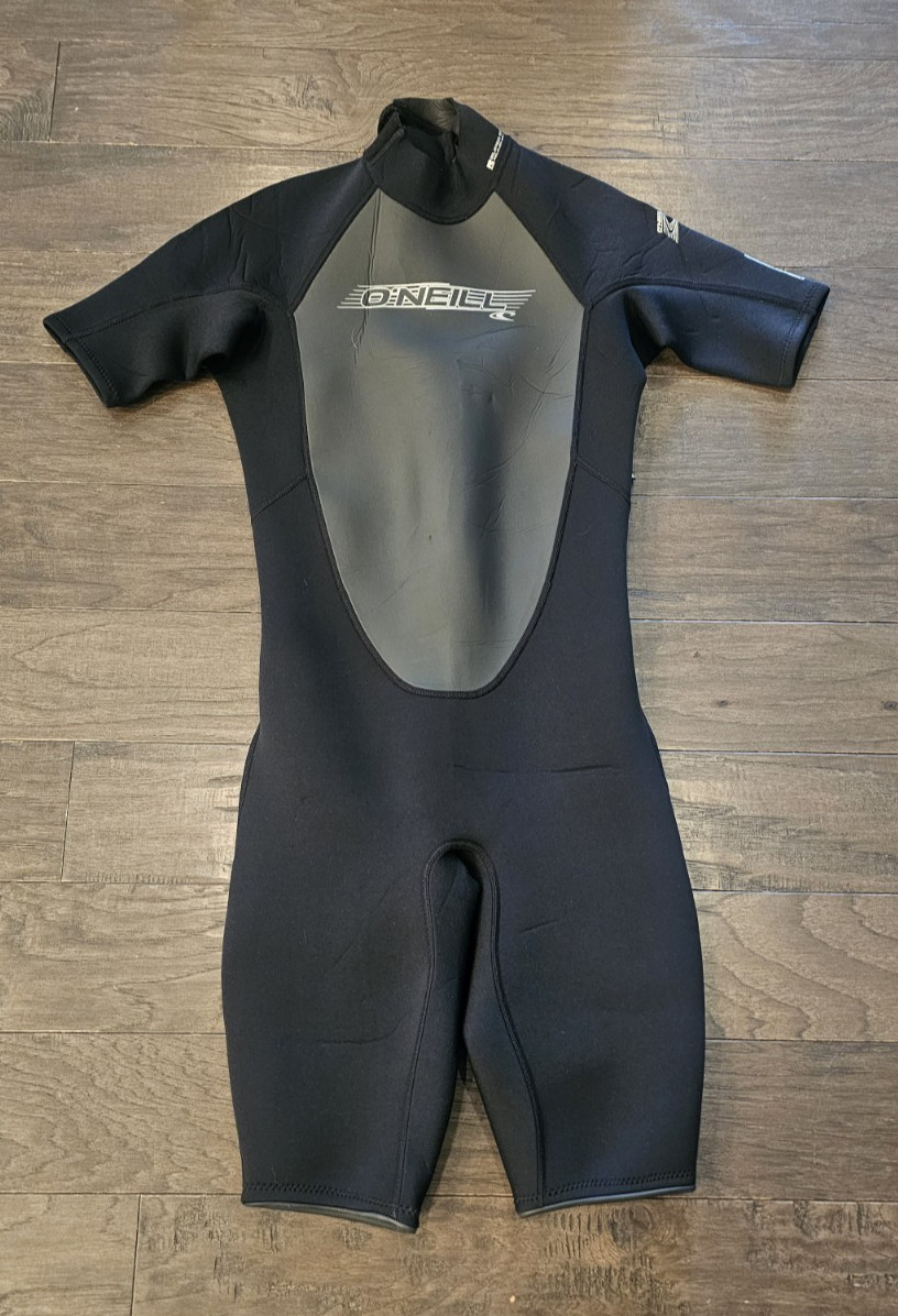 O’Neill Reactor 2mm Men’s Spring Suit Wetsuit Black Gray Style #3799 Medium Tall
