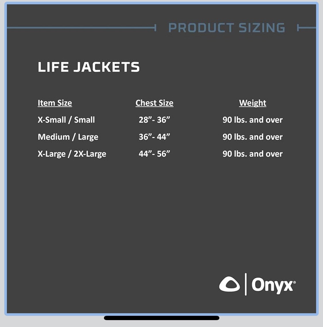 Onyx Movevent Paddle SUP Kayak Life Jacket Vest Adult XS/S USCG Approved NWT