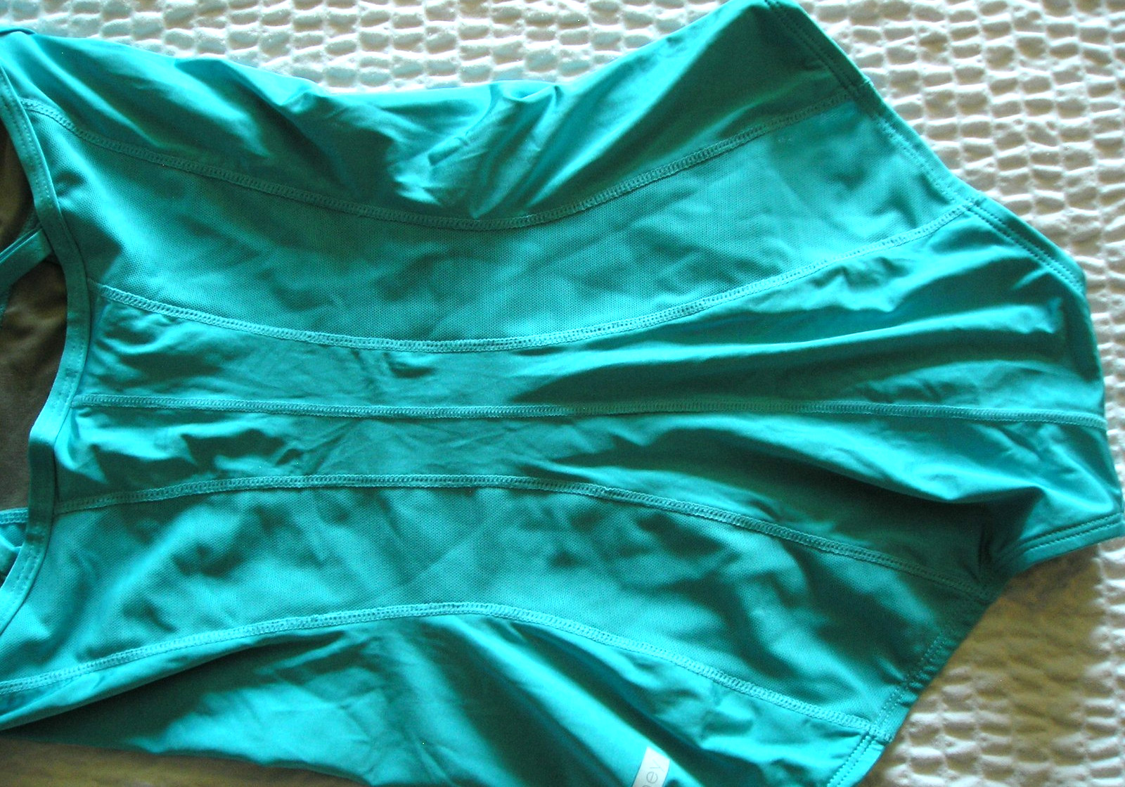 Adidas VINTAGE Stella McCartney Swim Suit 1 Piece Top-Pant Bottom Bikini sz 34″