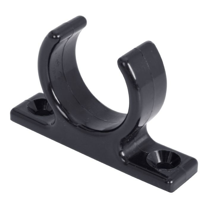 WhiteWater – 1 1/2″ Black Nylon Injection Molded Ladder & Pole Clips | Pack of 2