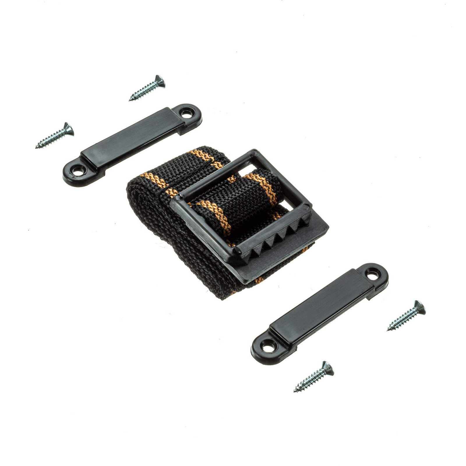 Attwood 9013-3 Battery Box Hold-Down Strap Kit — 1 Count (Pack of 1), Black