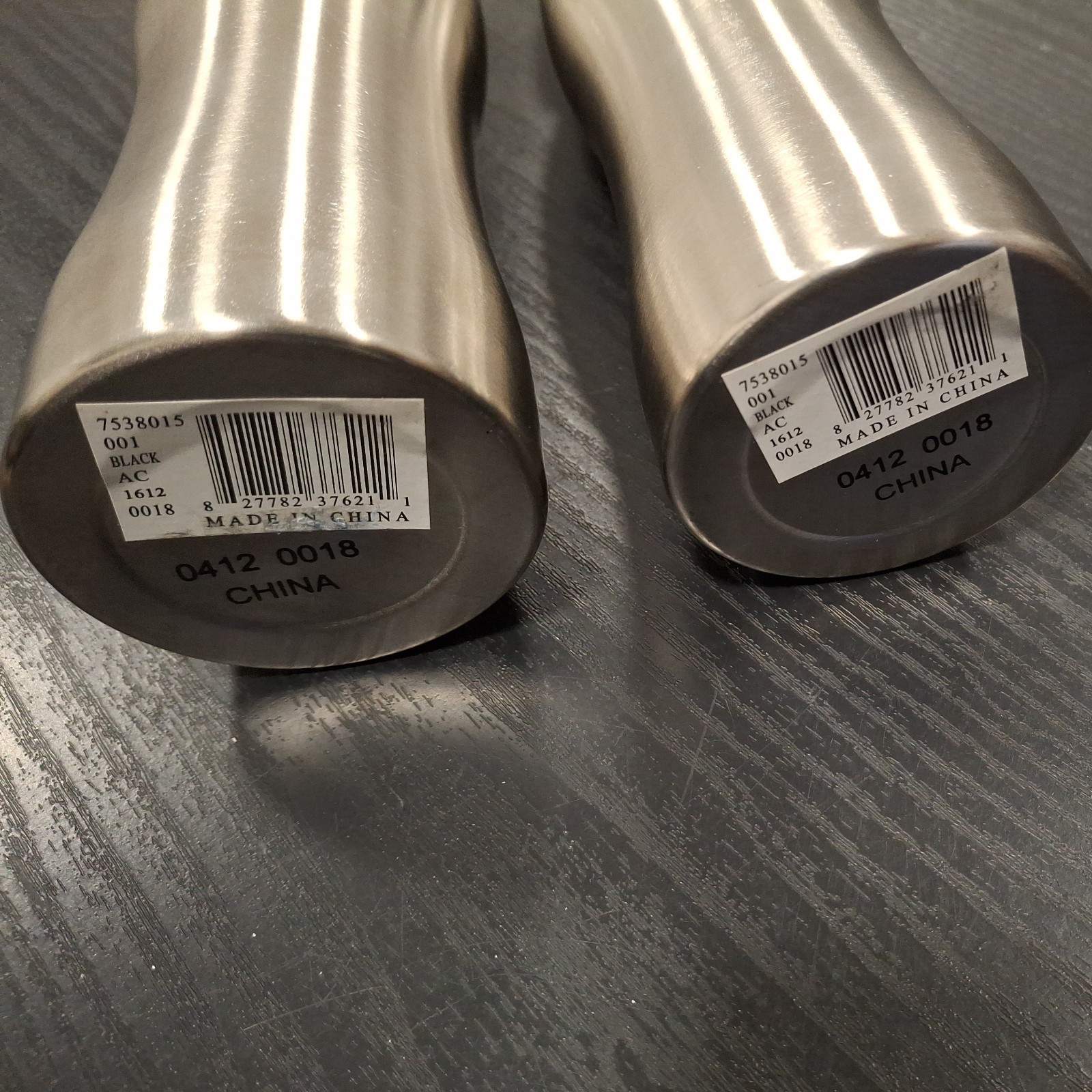 Speedo Metal Water Bottles, Sports Water Bottle New Lot of 2