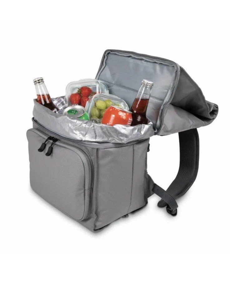 NEW High Sierra Beach N Chill Cooler Backpack – Steel Grey ~ Cummins Edition NWT