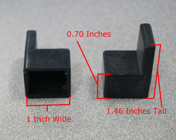Black Door Pegs for Forest River Pop-up Campers – 2 Pack