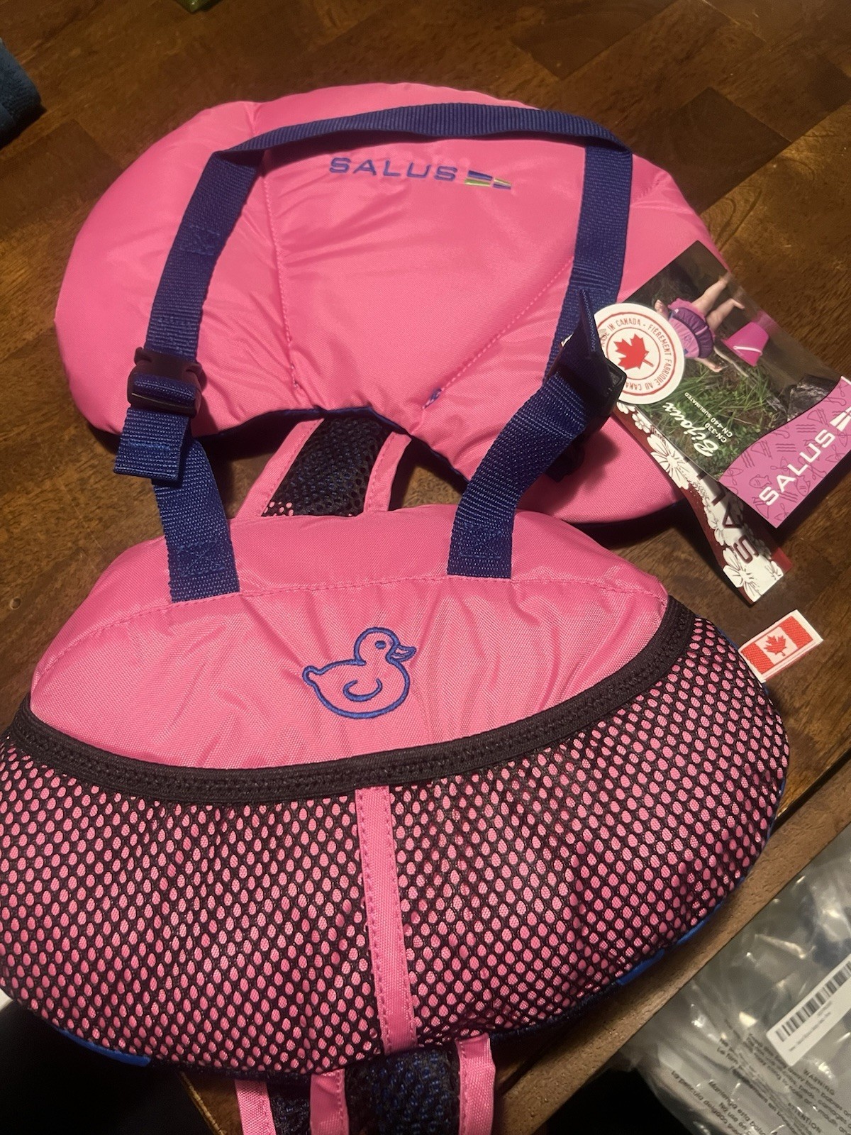 Salus Bijoux Baby Vest Flotation Jacket For Infants 9-25 Pounds -Pink Blue – NEW