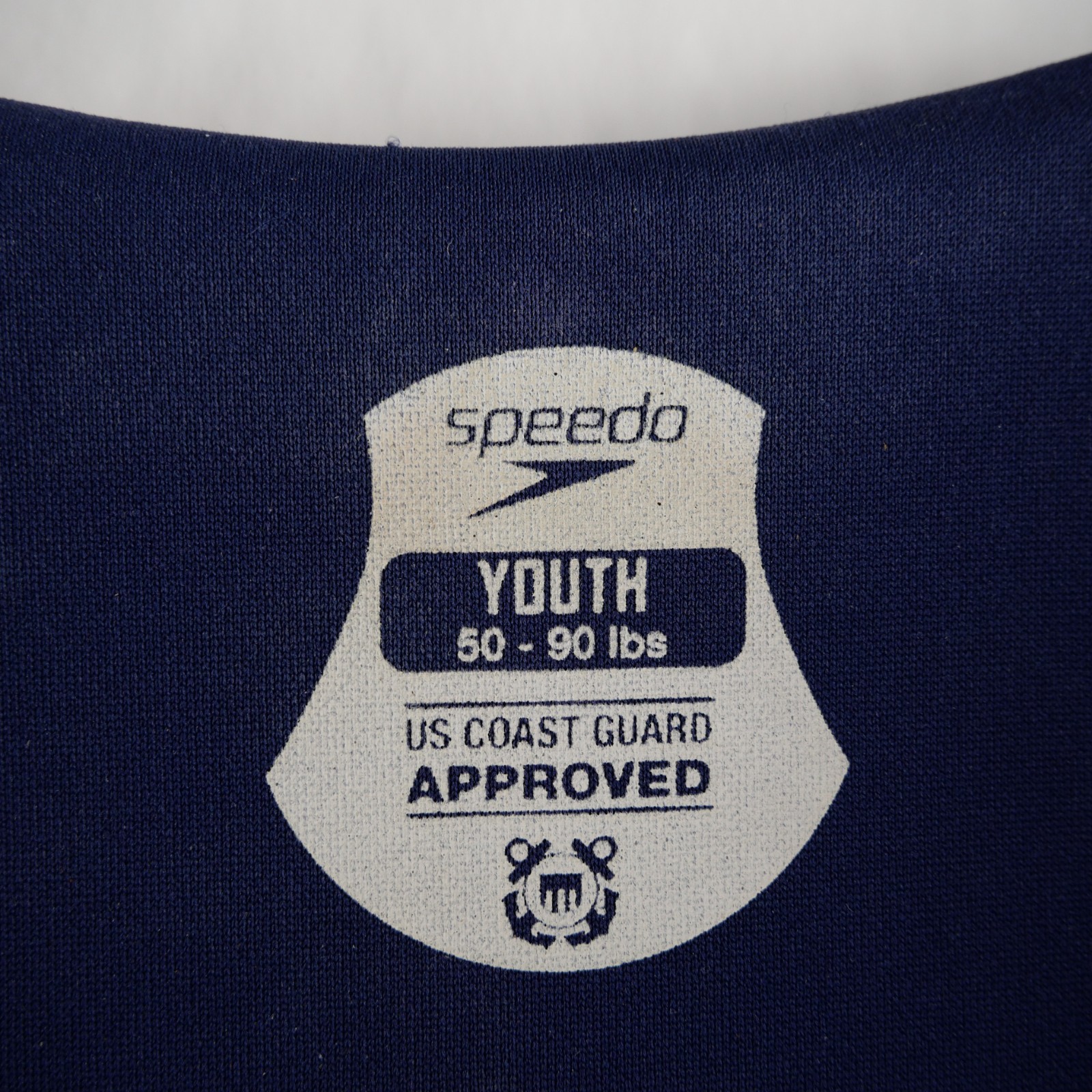Speedo Life Jacket Vest Youth 50 – 90 Pounds 2 Belts US Coast Guard Approved