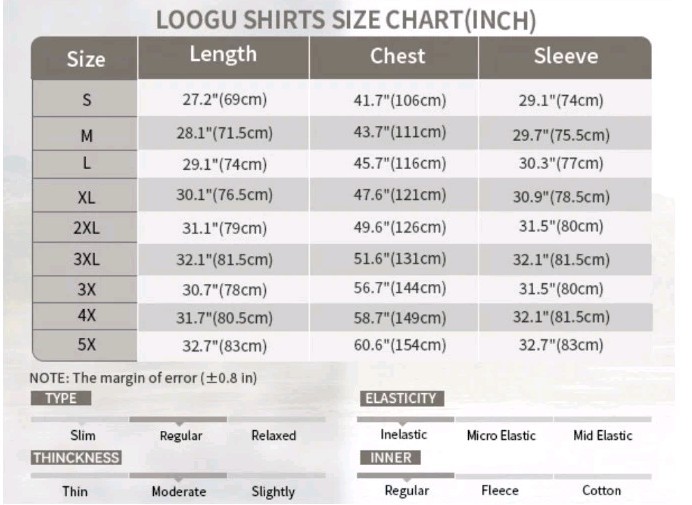 LOOGU Men’s UPF 50+ UV Sun Protection SPF Rash Guard Lightweight Long Sleeve M