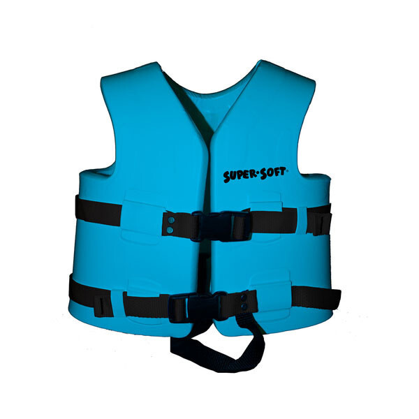 Texas Rec Super Soft Vinyl-Coated X-Small Child’s Life Jacket – Marina Blue