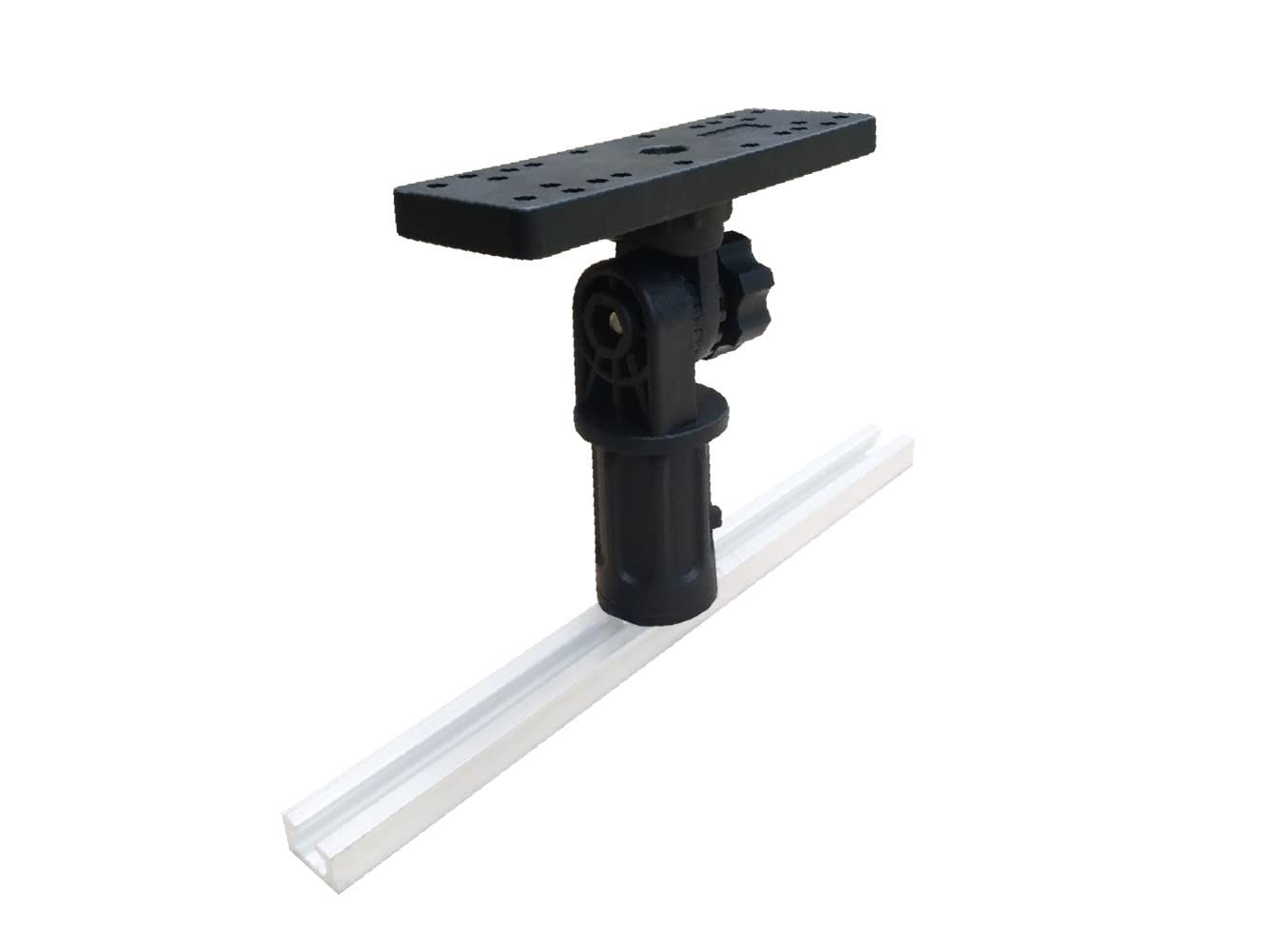 Universal Electronic Mount for Kayak Track System – Fish Finder Holder, Adjustab