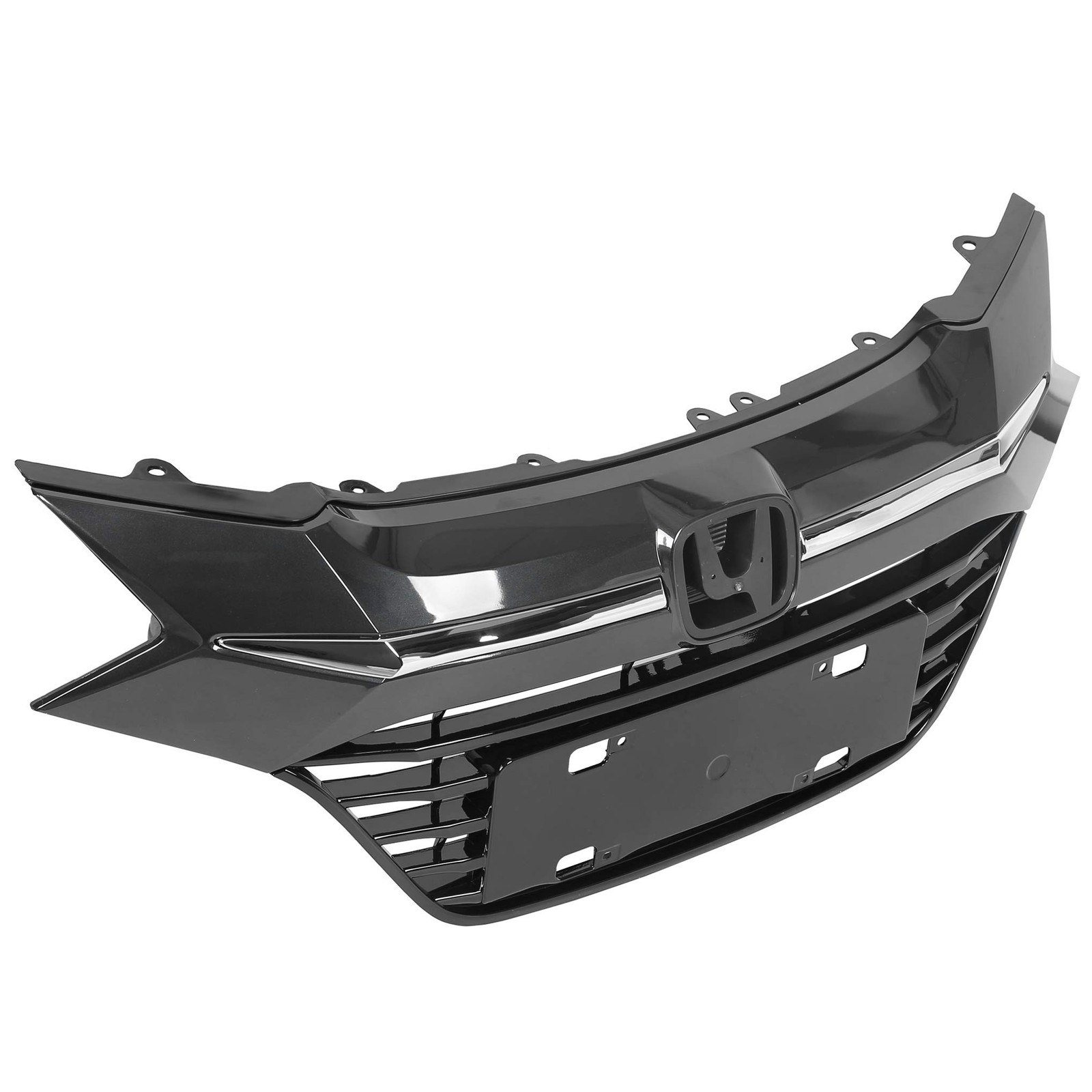 ALMULOO Front Upper Grill Compatible with 2016-2018 Honda HRV HR-V Grille Ass…